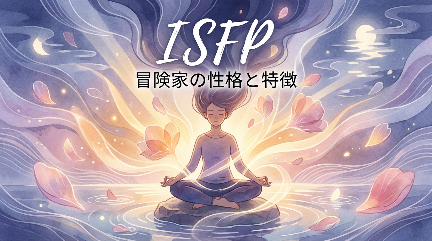 ISFP（冒険家）の性格・特徴まとめ｜仕事での強み・弱み