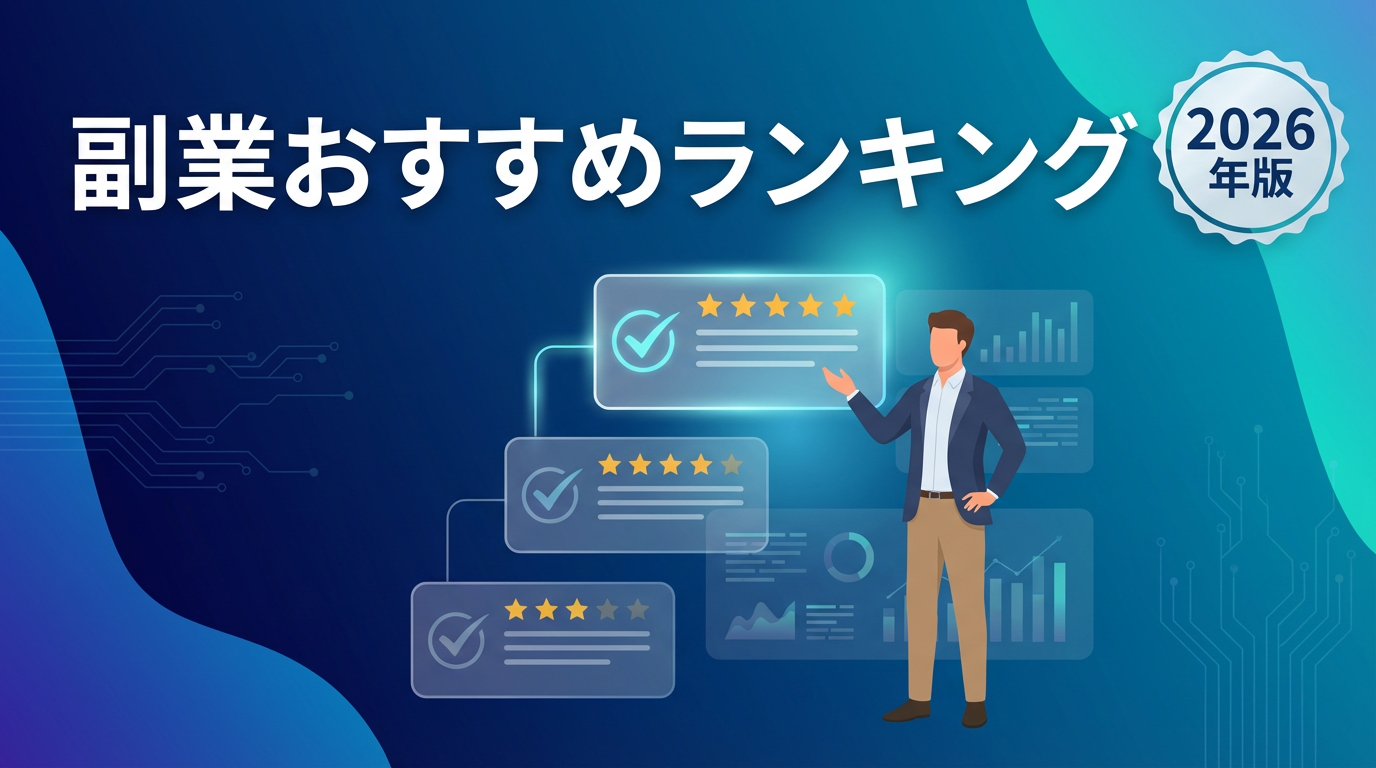 【2026年版】副業おすすめランキング｜お試しできるサービスも紹介