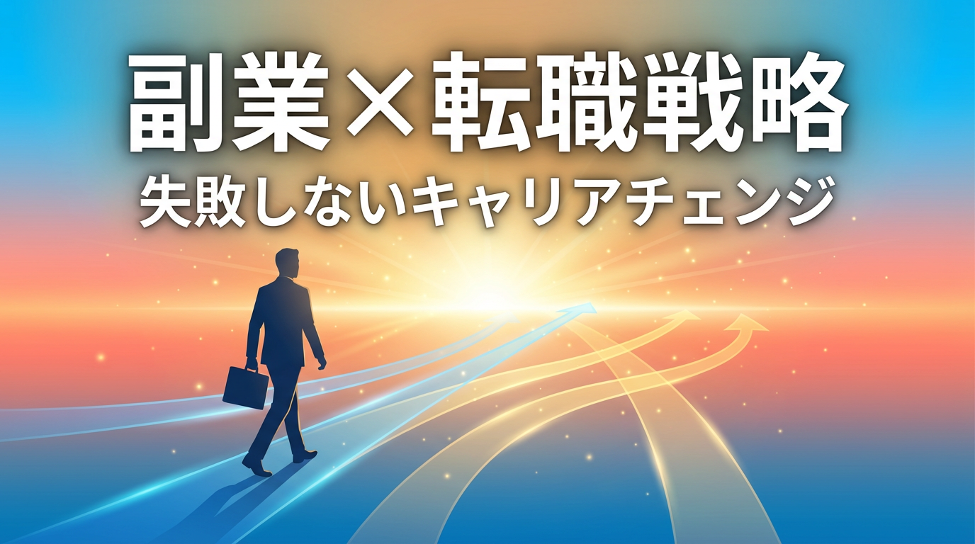 副業を活かした転職戦略｜お試し転職のすすめ