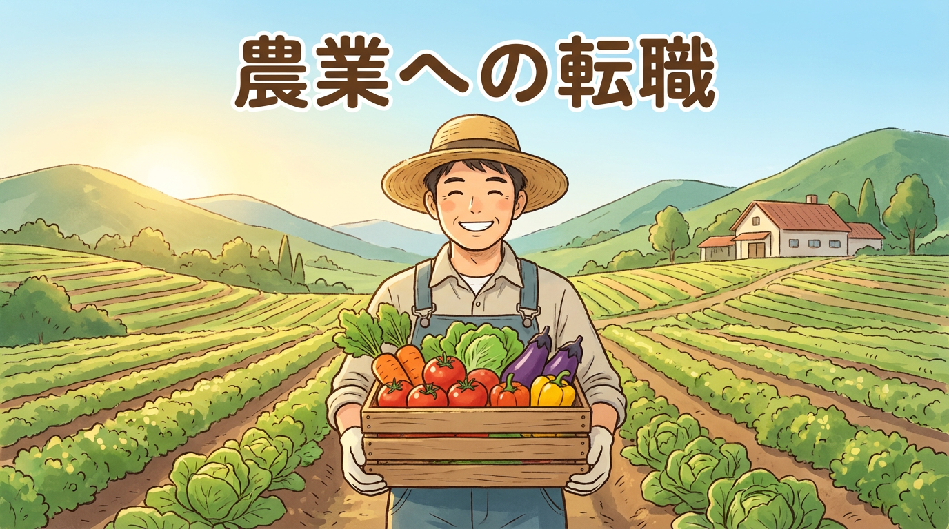 農業への転職ガイド|始め方・収入のリアル・使える支援制度まとめ
